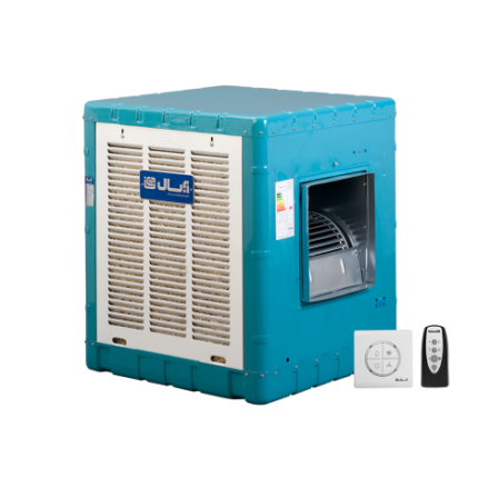 کولر آبی پشت بامی با موتور راندمان بالا IE4 (مجهز به کلید الکترونیک و ریموت) مدل AC35SR
