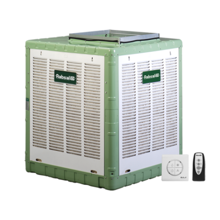 کولر آبی خروجی از بالا با موتور راندمان بالا IE4 (مجهز به کلید الکترونیک و ریموت) مدل AC58SR